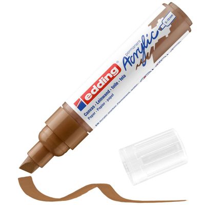 Edding 5000 - Marqueur acrylique - noisette