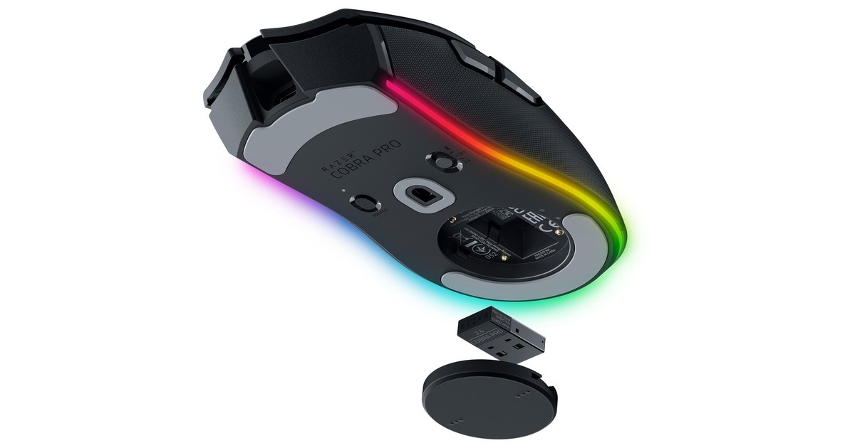 RazerCobra Pro gaming muis  (Zwart, 30.000 dpi, Razer Chroma RGB)