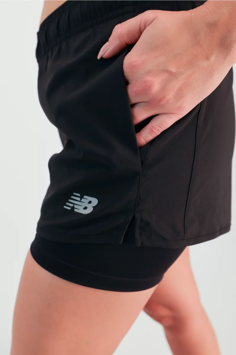 New Balance Sport Essentials 2in1 3 Inch Damen Short