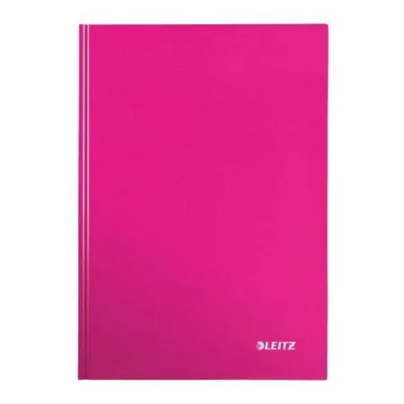 Leitz Notizbuch WOW, A4, kariert, pink metallic