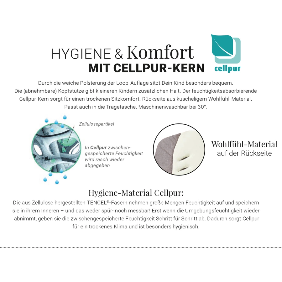 GESSLEIN Kombikinderwagen F4 Air+ mit Handbremse, rose