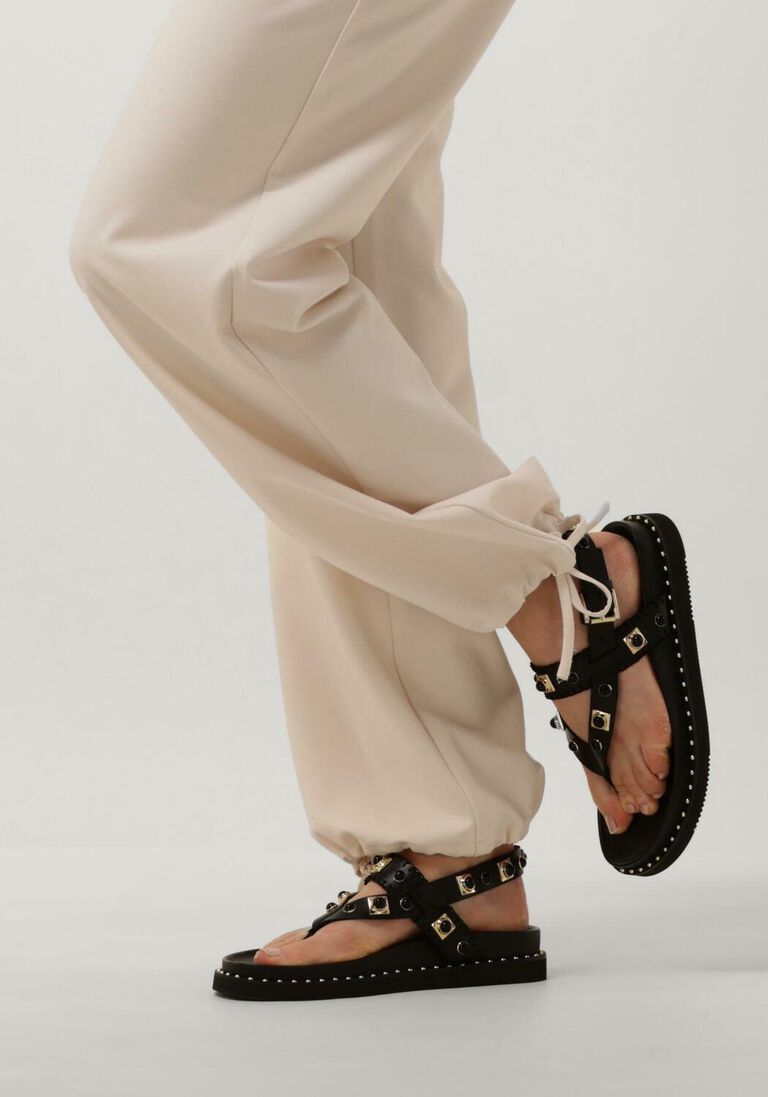 ASH zwarte ash slippers uteca