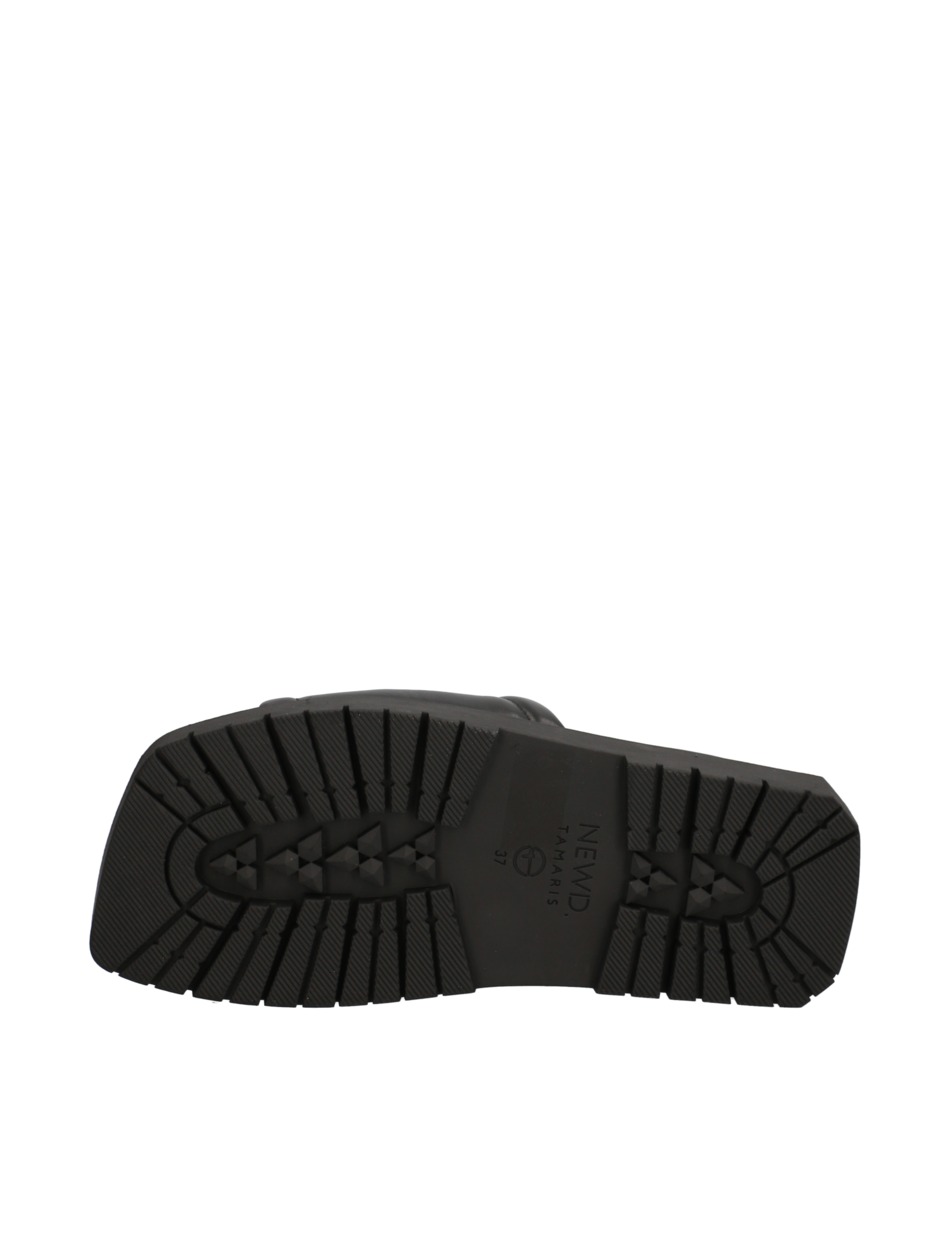 Glattleder Pantoffel