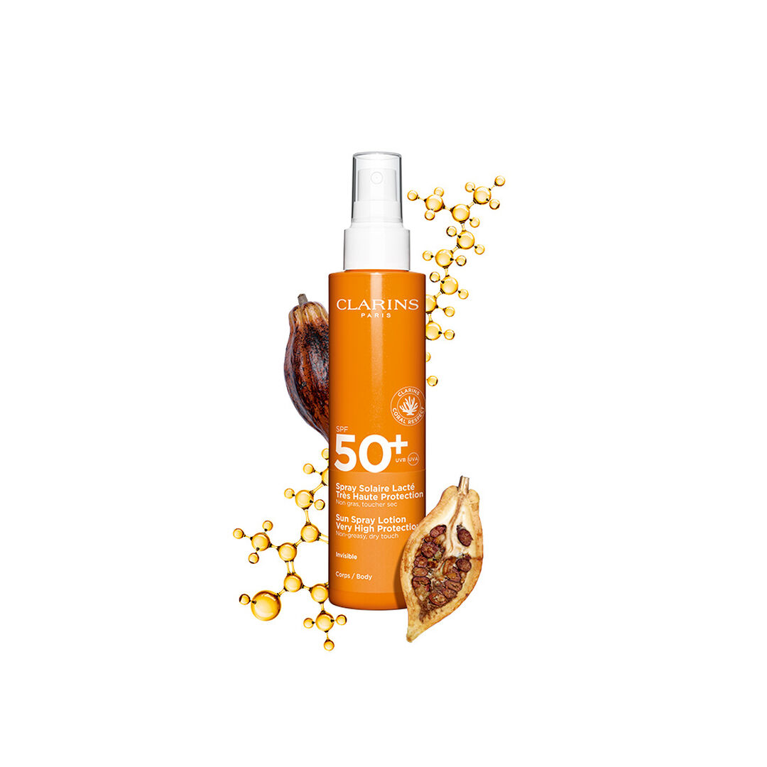 CLARINS CLARINS SOLARES Spray Solaire Lacté Très Haute Protection UVB UVA 50+ - 150ml