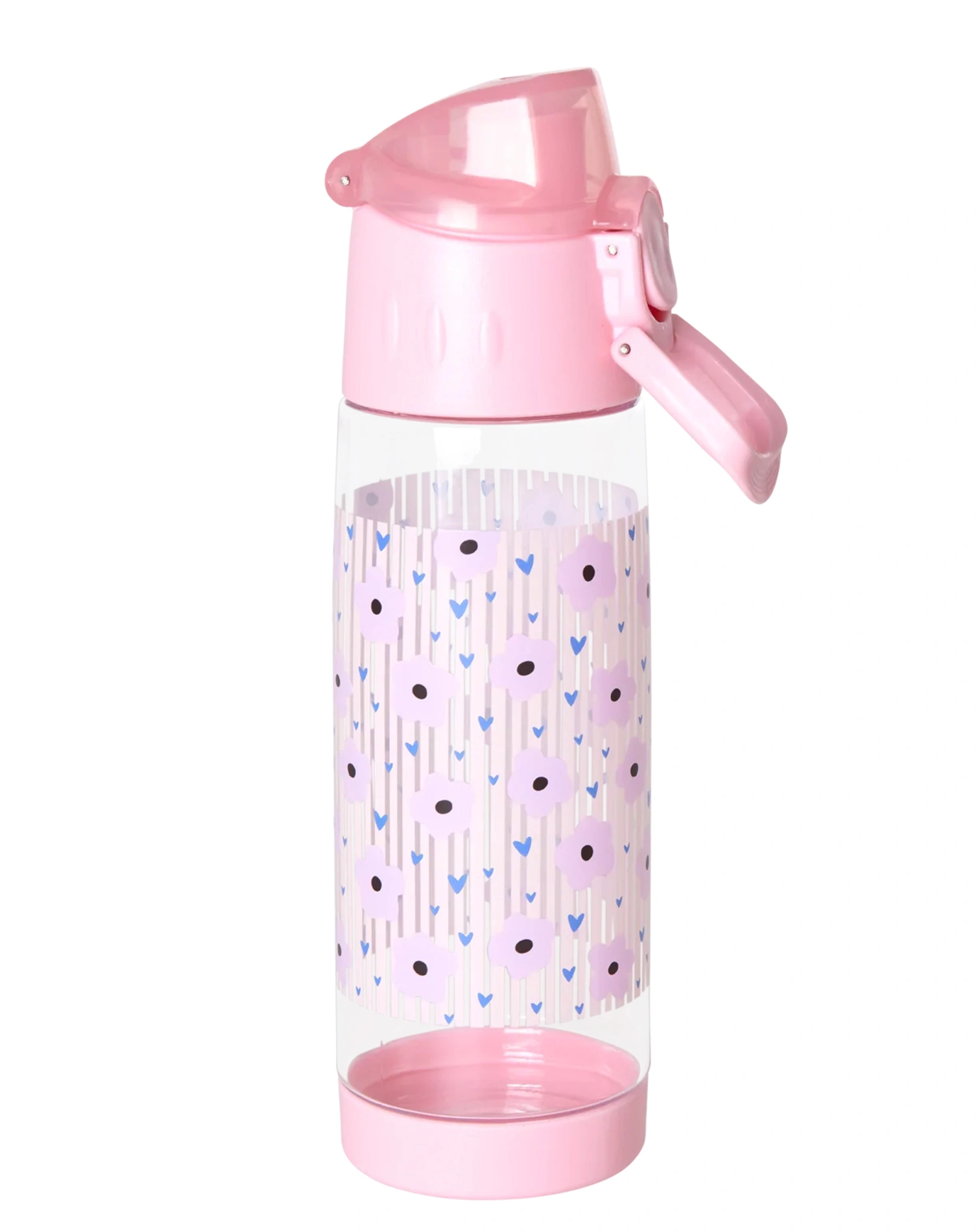 Trinkflasche FLOWERS (500ml) in rosa