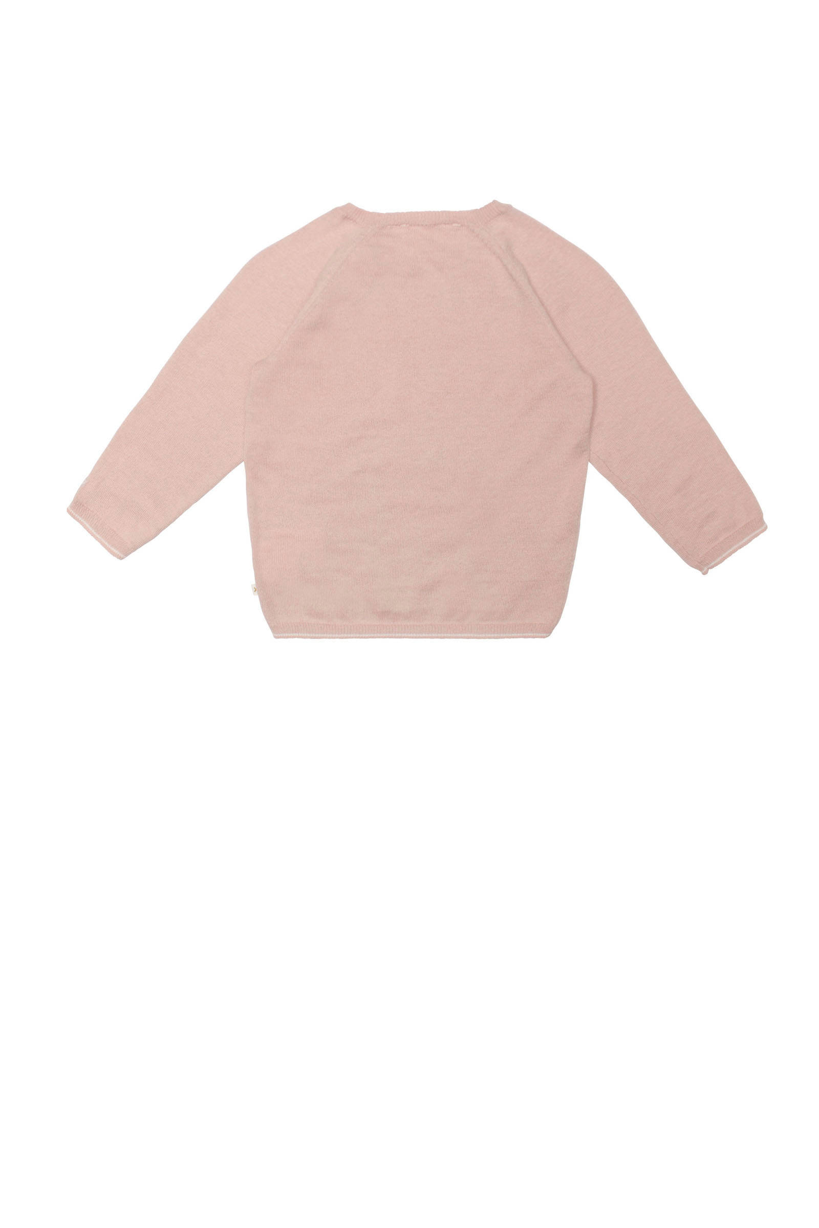 Moodstreet Petit baby gemêleerd vest Robin lichtroze