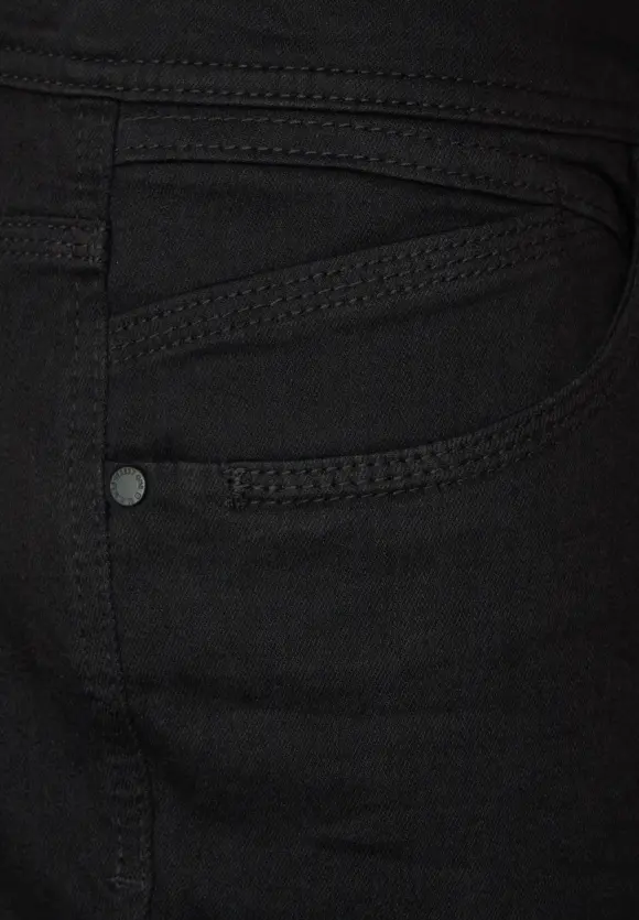 Slim Fit Jeans - clean black
