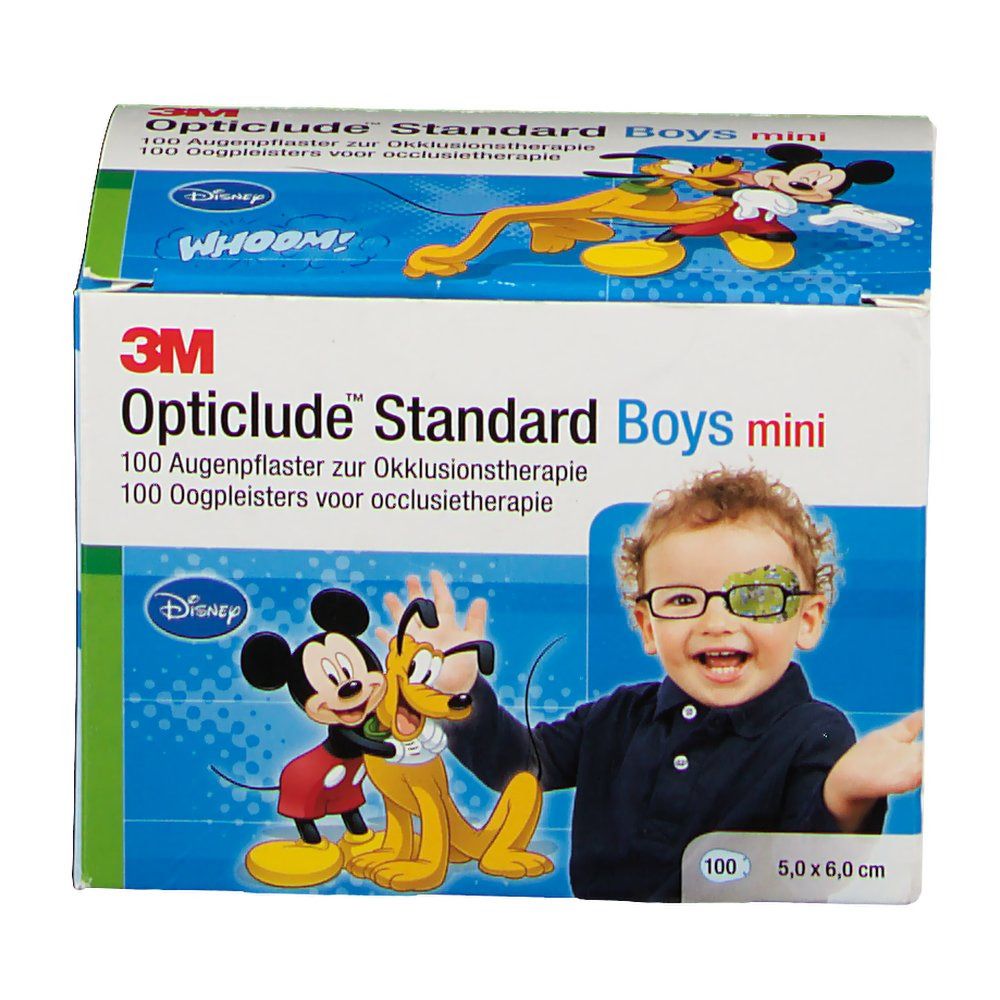 3M Opticlude Augenpflaster Disney Mickey Maus mini