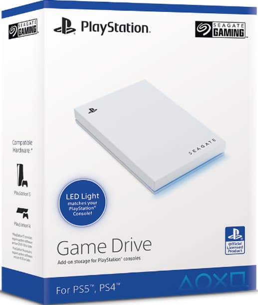 Seagate Game Drive ekstern SSD til PS4/PS5 (2 TB)