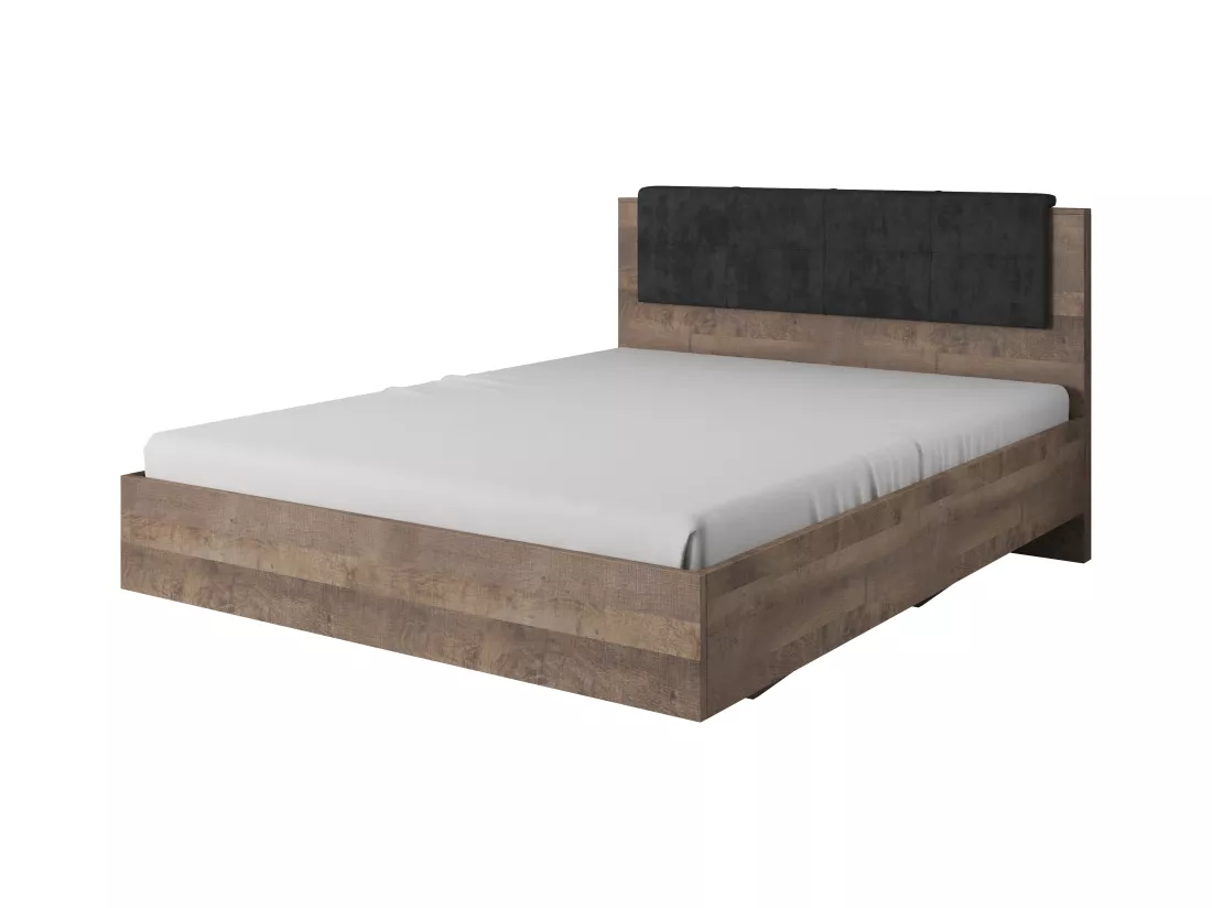 Lit escamotable ARDEN B 160x200 Crème & Gris
