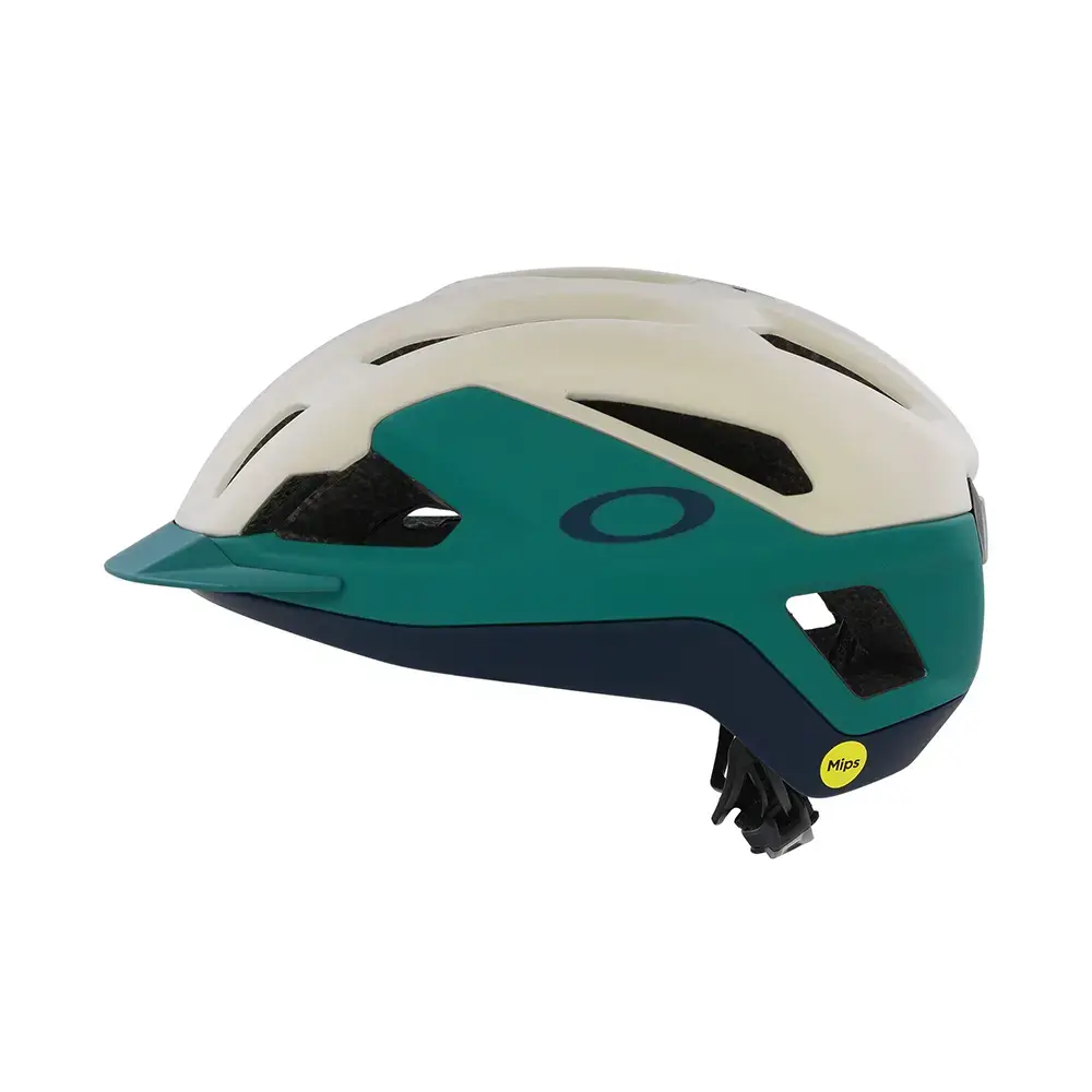 Oakley ARO3 Allroad MTB Fietshelm Wit/Groen/Blauw