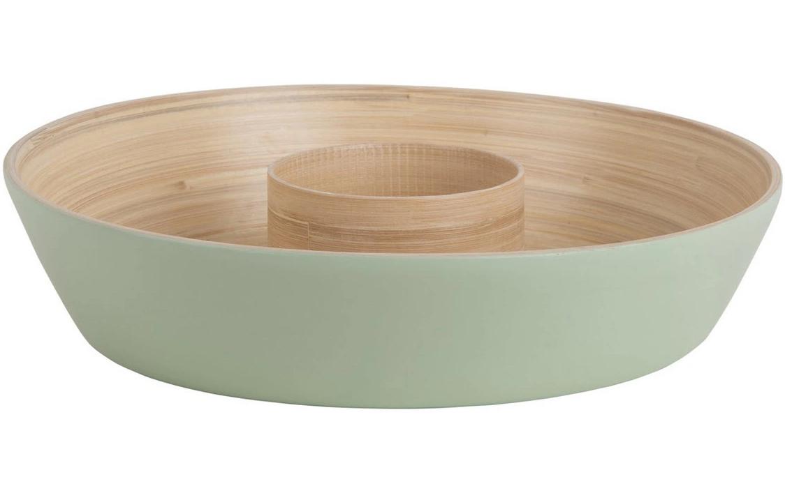 Schale Puro 30 cm, 1 Stück, HellgrünSchale Chip & Dip