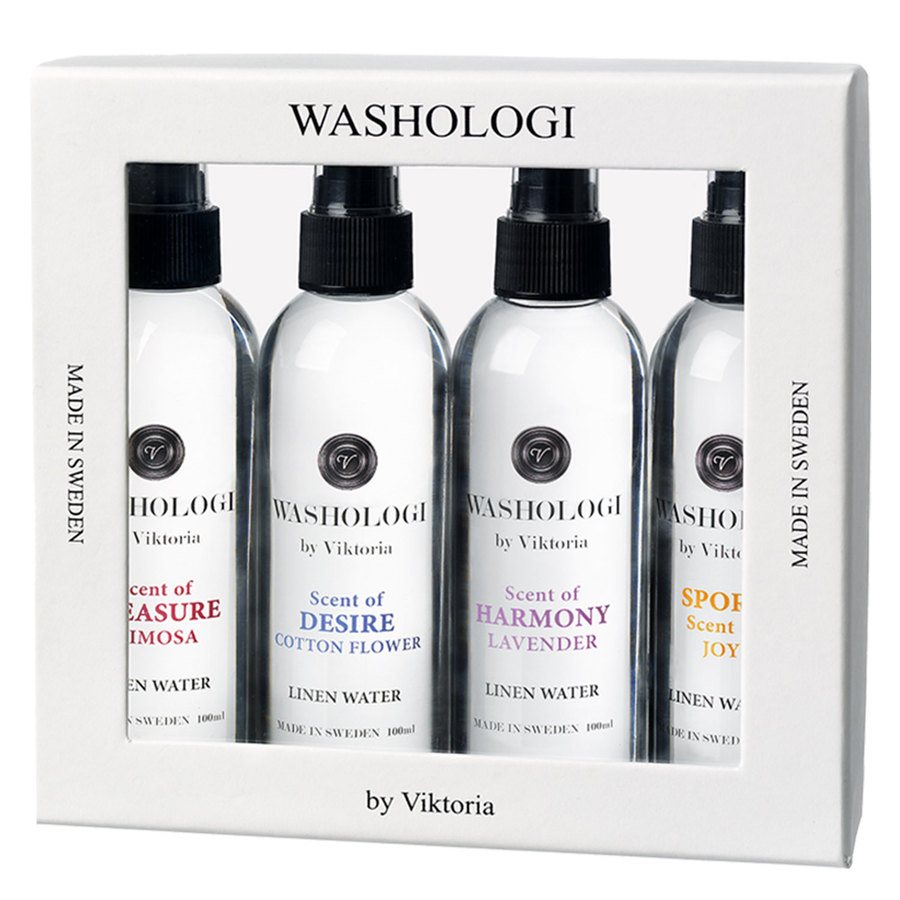 Washologi Linen Water Gift Set 4pcs