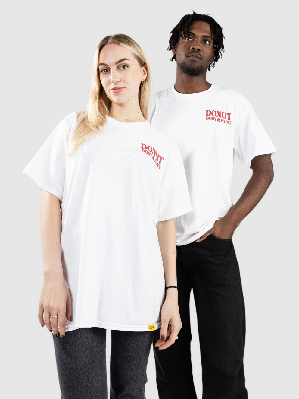 Donut Paint And Body T-Shirt white