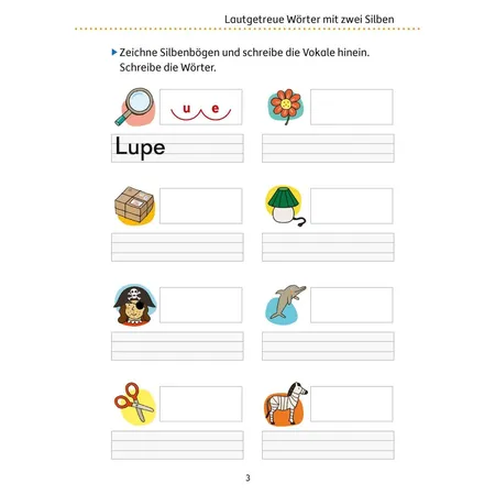 Hauschka Verlag Mein Übungsheft Rechtschreiben 2. Klasse, A5-Heft