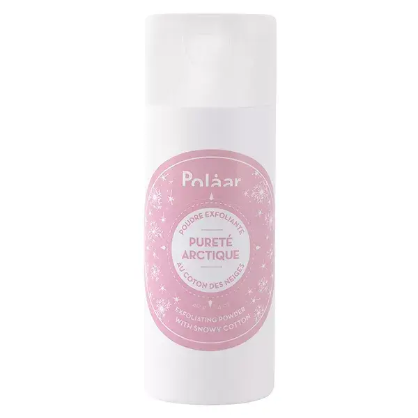 Pó esfoliante Polaar com algodão de neve