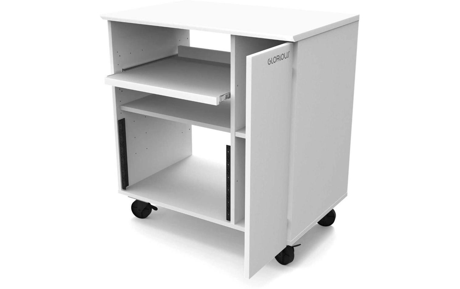Erweiterung Modular Side Rack – Weiss<br>Studio-Rack-Erweiterung für die Sound Desk- und Workbench-Serie