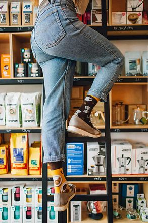 Many Mornings Sokken Koffie R32-Coffee Lovers kopen
