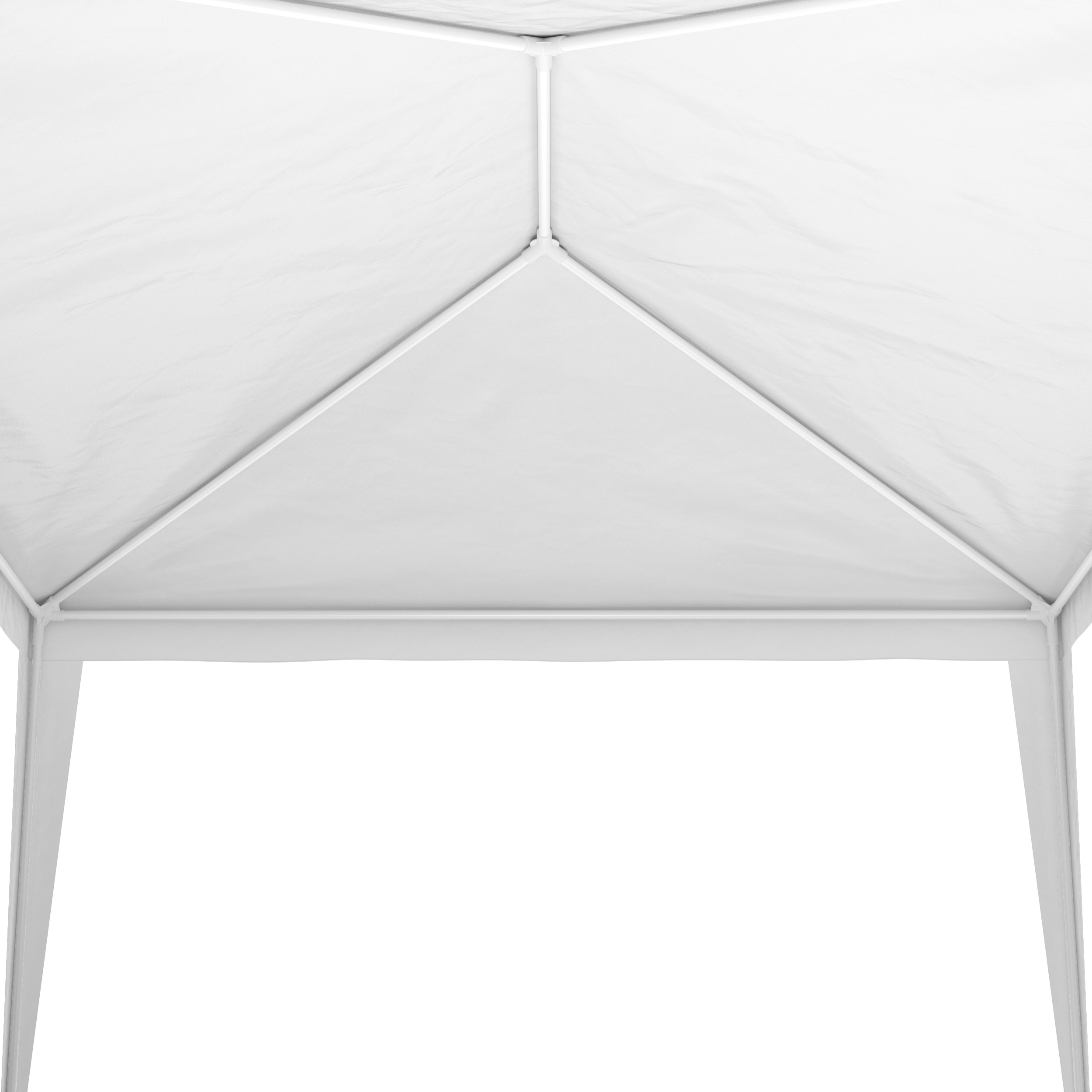Pavillon NELLE 4 x 3 m weiss inkl. 4 Seitenwände