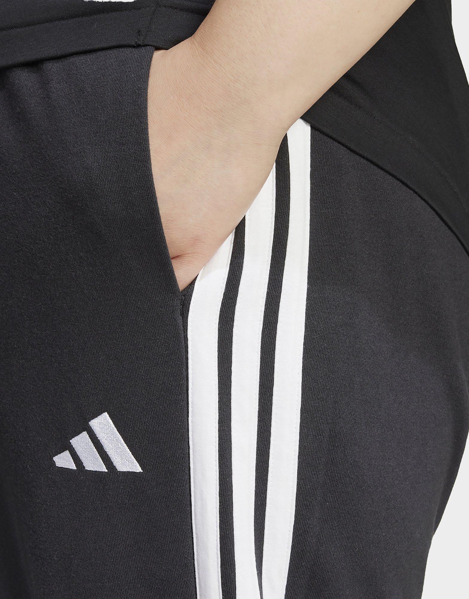 adidas Pantalon à revers French terry 3 bandes Essentials