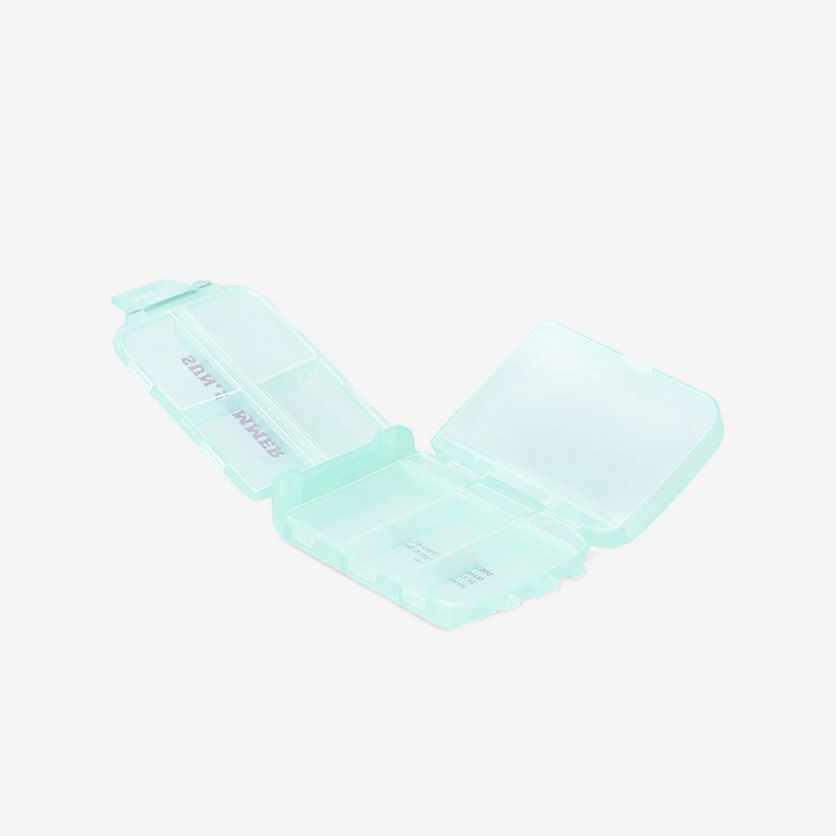 Kuffertformet pilleholder