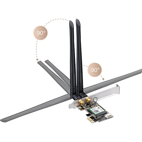 Cudy PCI-E WE3000 Wi-Fi 6 adapter