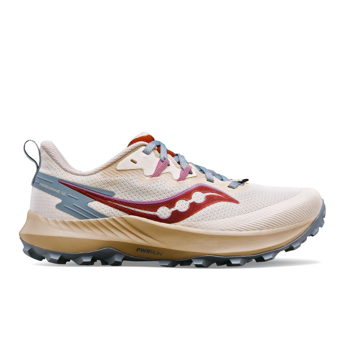 saucony peregrine 14 dame 1249 10916105 tide white