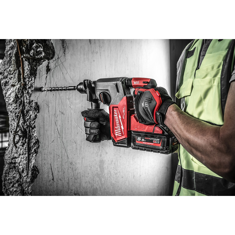 Milwaukee M18 FUEL ONE KEY FHX-0X SDS-plus accu combihamer (body) 18V Li-ion SDS Plus