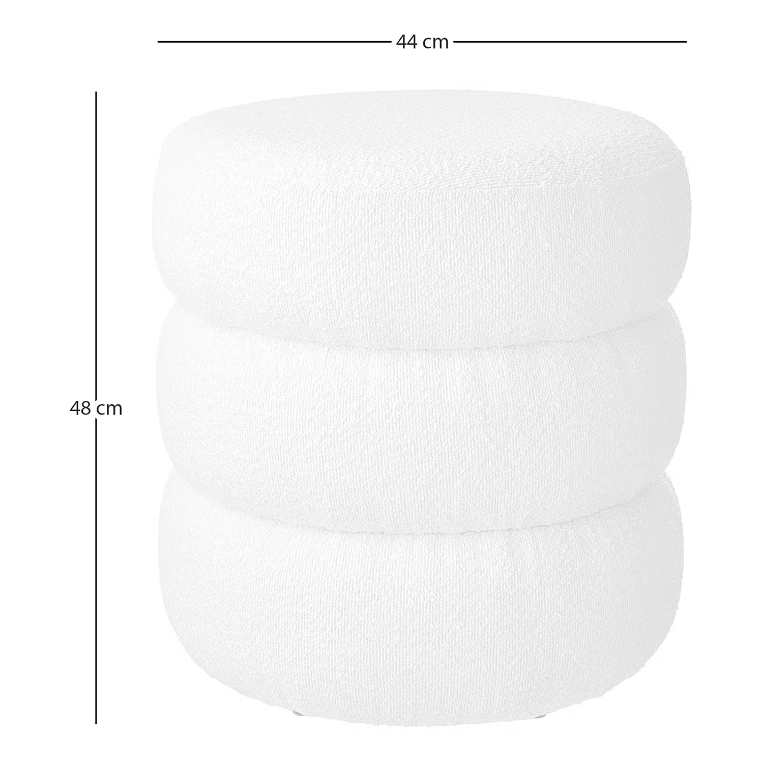 SCANDICE Hocker mit Stauraum