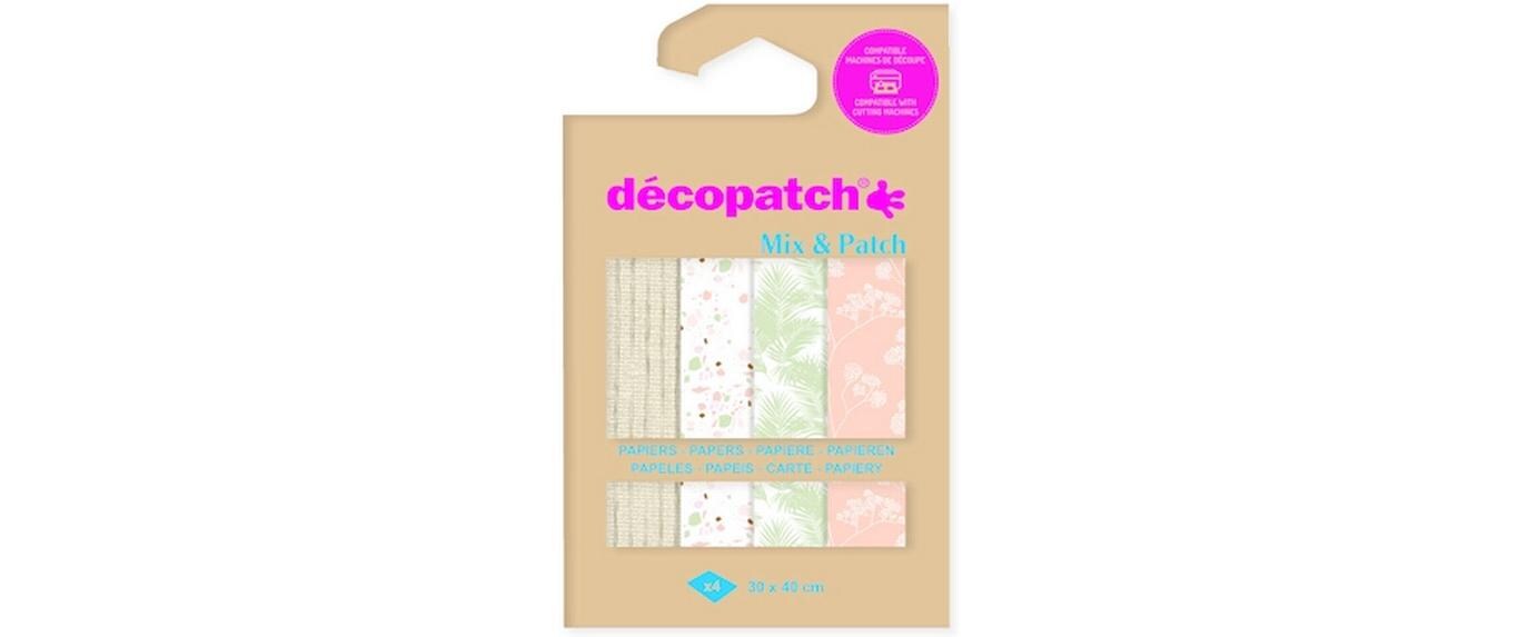 Bastelpapier DP033C 30 x 40 cm, 4 BlattPapier zur Dekoration