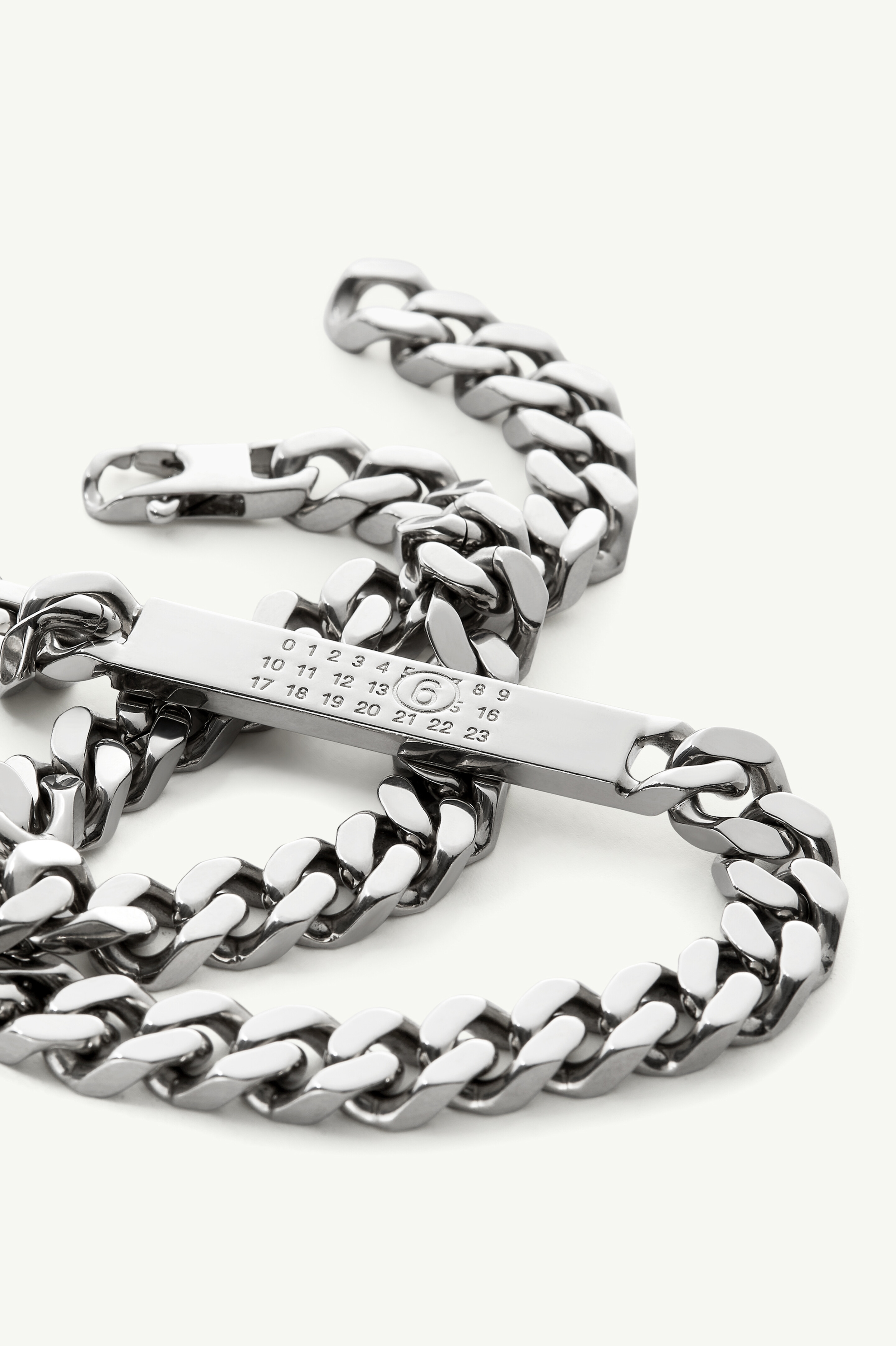 Collier chaîne classique laiton pour femme Polished palladio