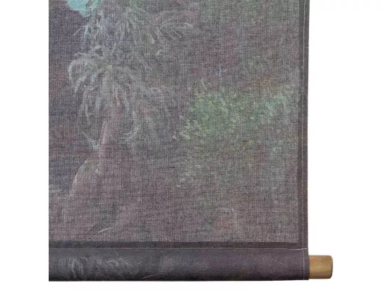 Toile imprimée en parchemin