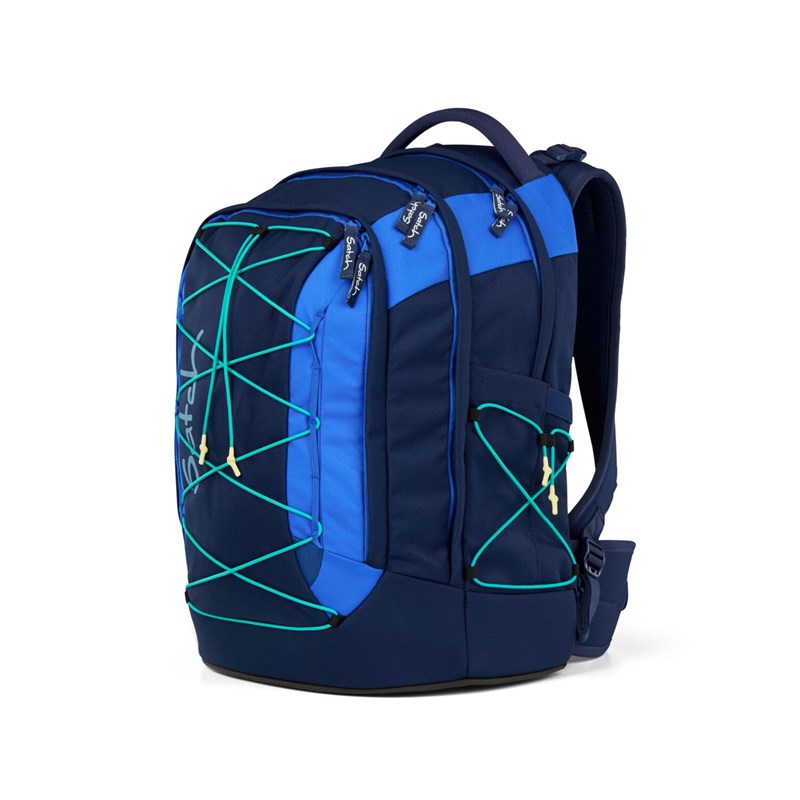 Satch<br>Skoletaske Pack Crossed Blue