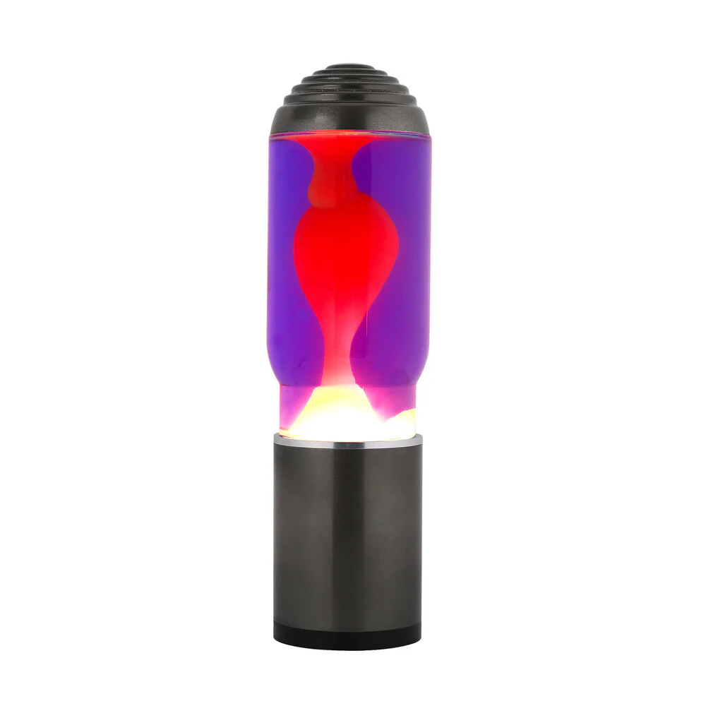 I-Total  Lava lampe - lilla/gul