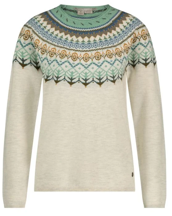 Westlands Fairisle Crew Women uldtrøje