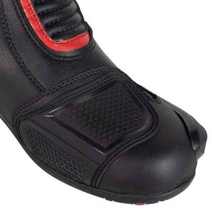Demi-bottes DXR CODE EVO SHORT - Noir / Rouge