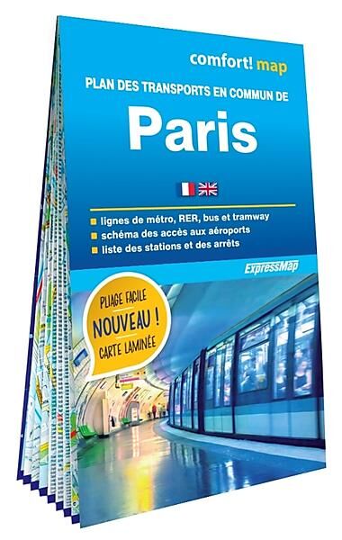EXPRESSMAP - PLAN DES TRANSPORTS EN COMMUN DE PARIS