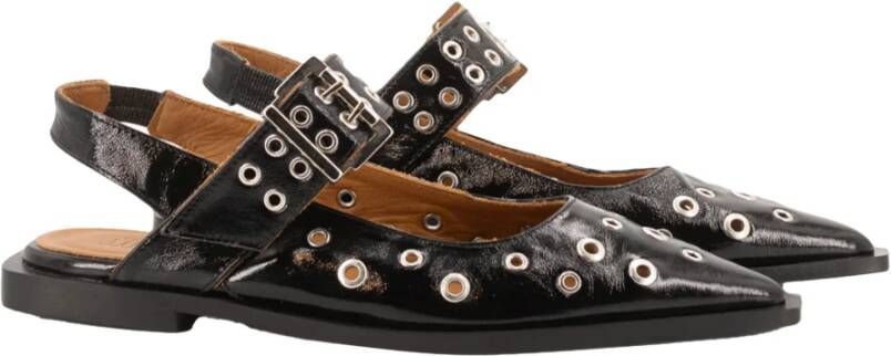 Toral Schoenen Zwart Casandra ballerina's zwart