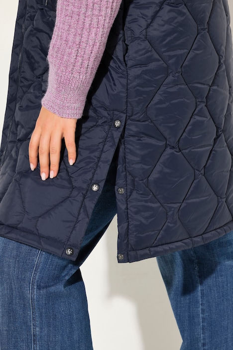 HYPRAR Steppweste, Tunnelzug, 2-Wege-Zipper, recycelt