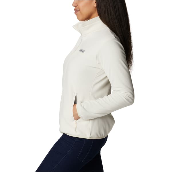 Veste polaire randonnée COLUMBIA W ALI PEAK FULL ZIP CHALK
