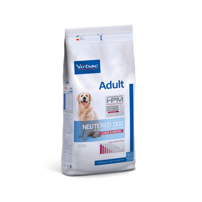 VIRBAC VETERINARY HPM Physiologique Adult Neutered Dog Medium & Large