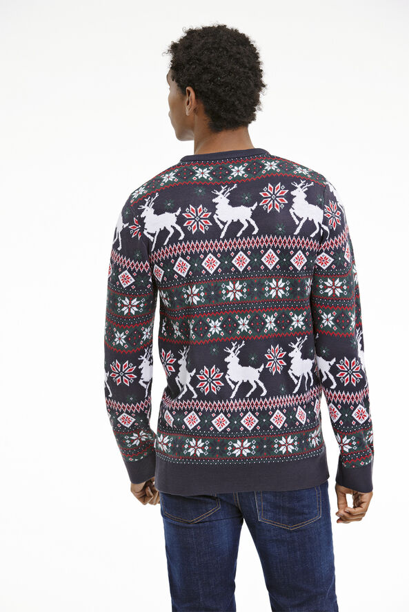 Lindbergh Christmas knit Dk navy