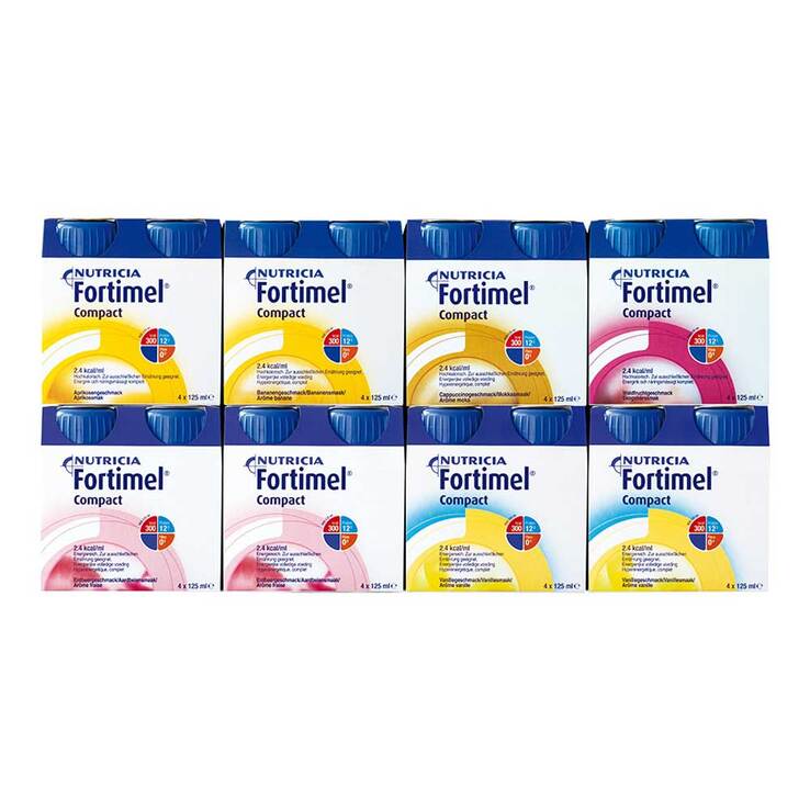Fortimel Compact Mischkarton, 8X4X125 ml