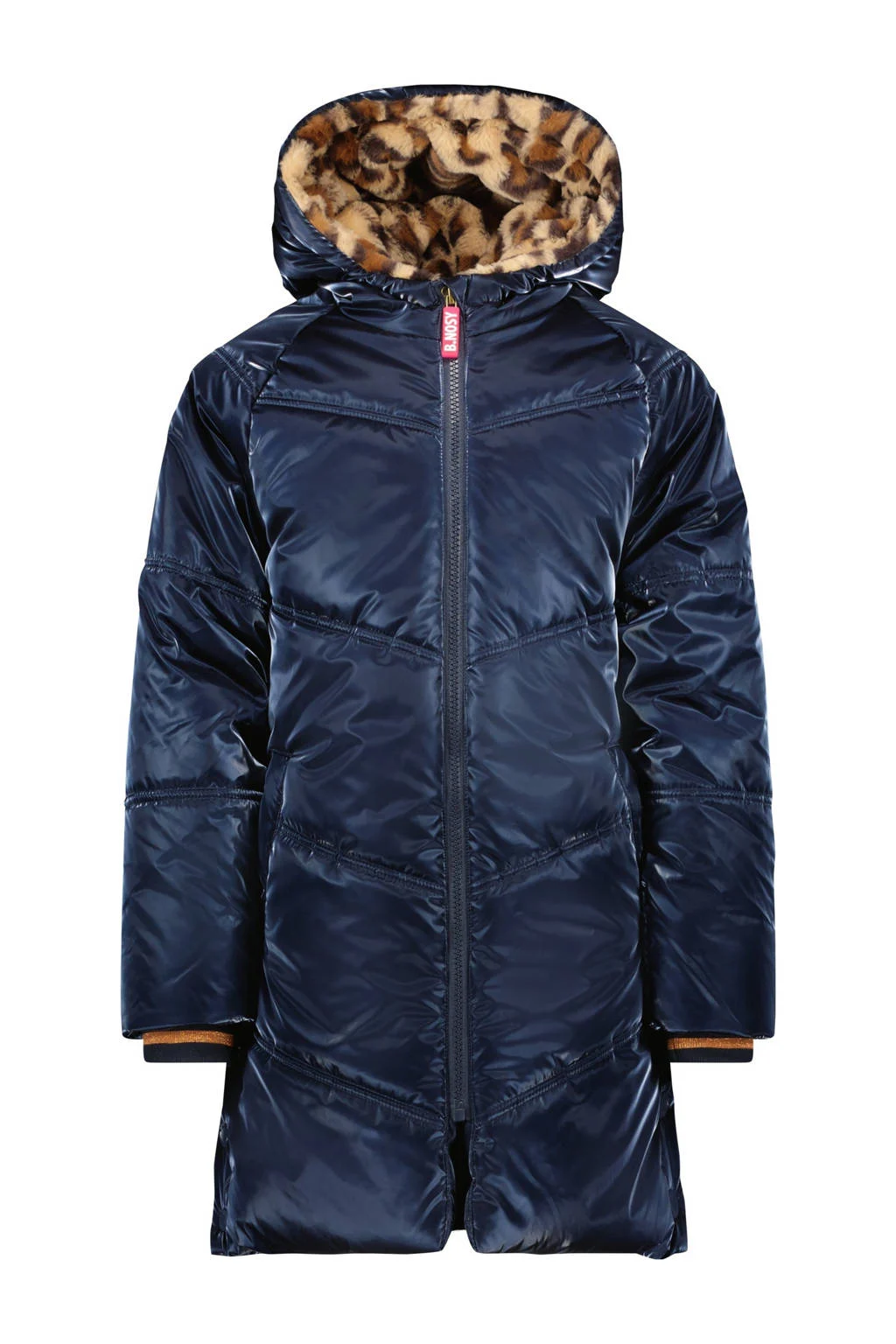 B.Nosy gewatteerde winterjas Jade donkerblauw