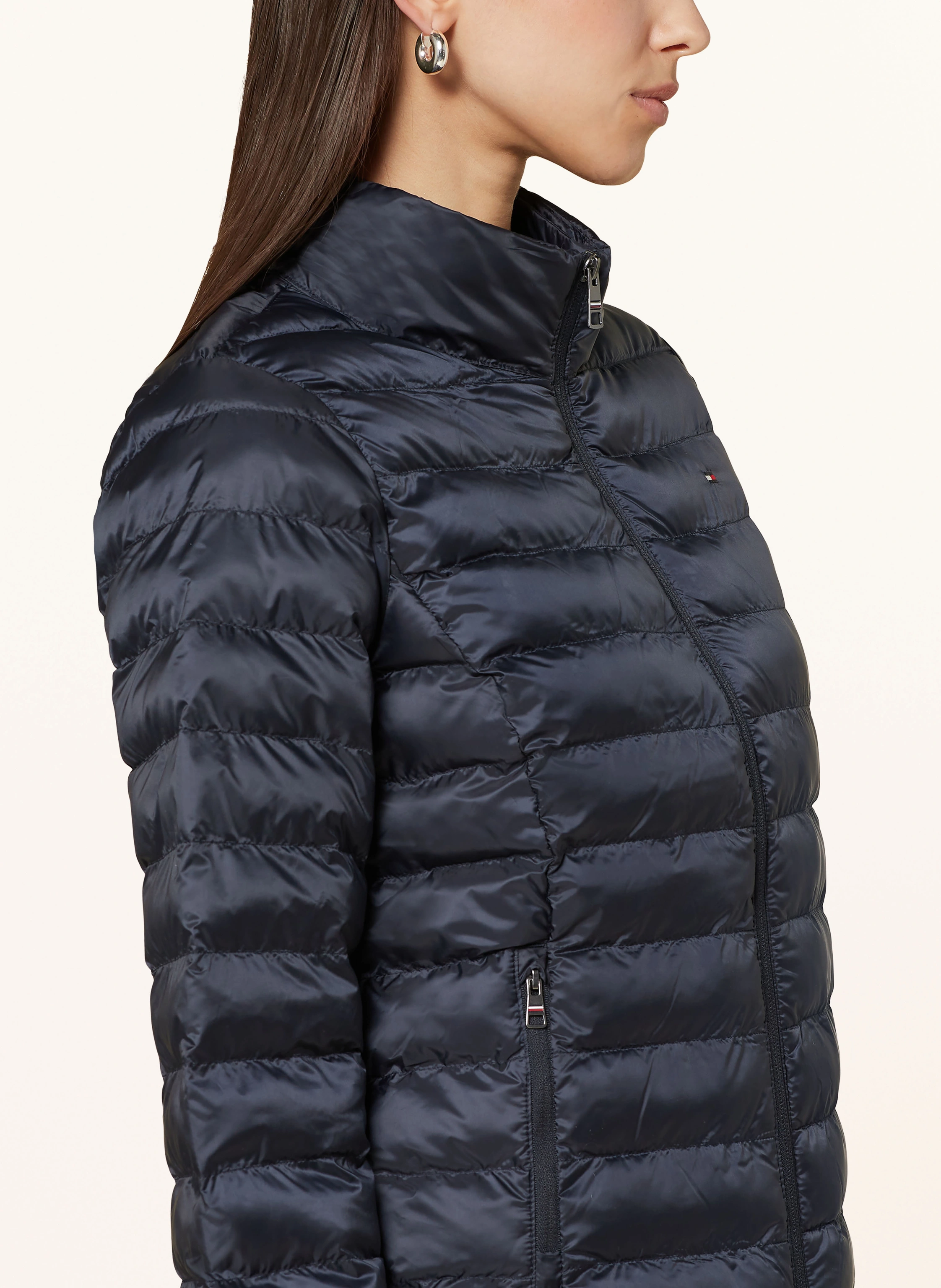 TOMMY HILFIGER Steppjacke mit abnehmbarer Kapuze