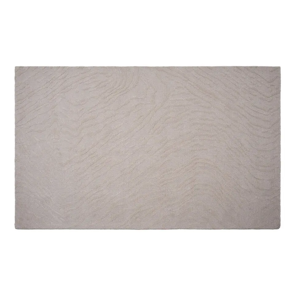 Dutch Lifestyle - Wol - Vloerkleed - 160x230cm - Grijs