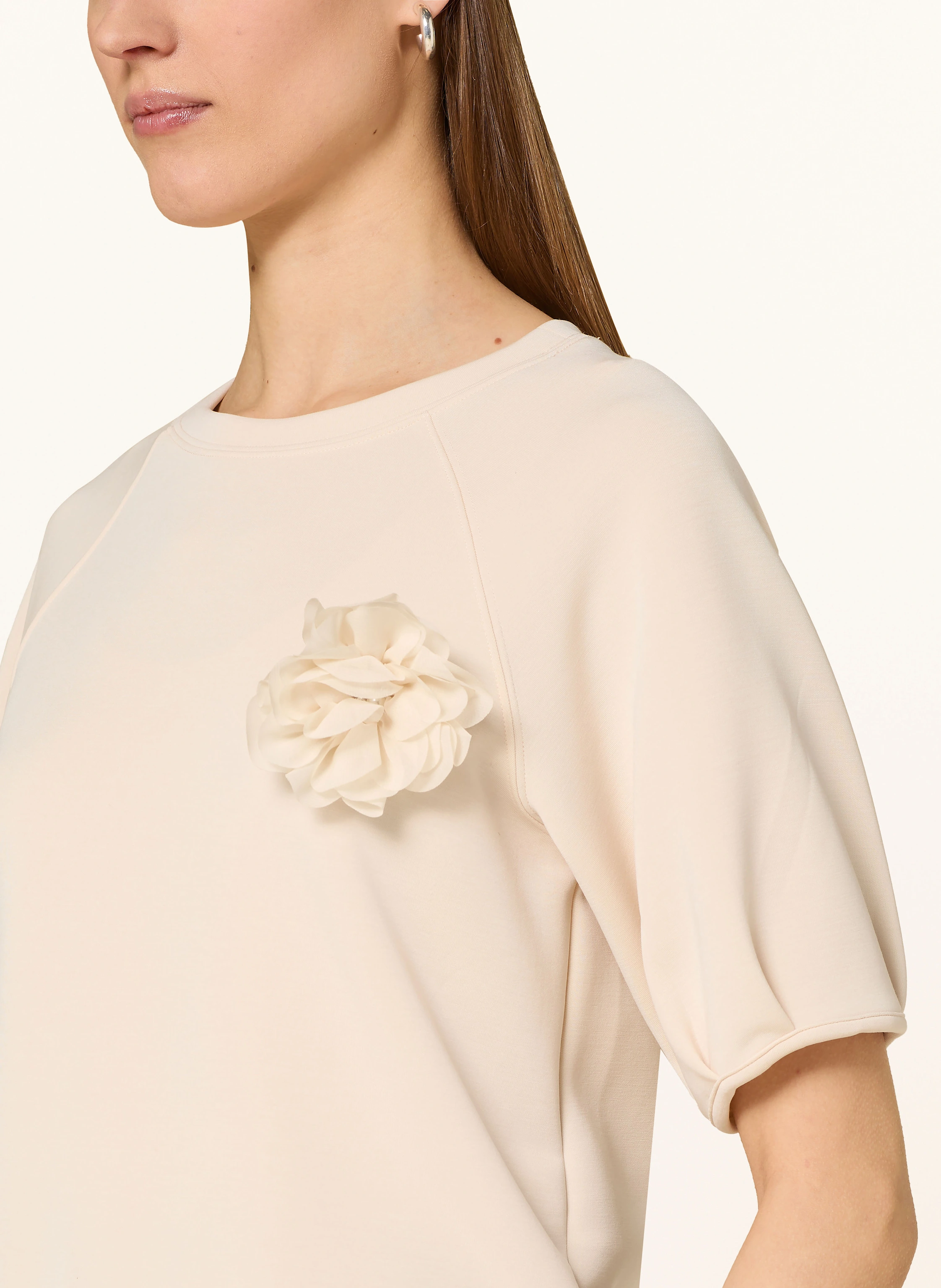 CARTOON Set: Kleid mit Plissees und Sweatshirt