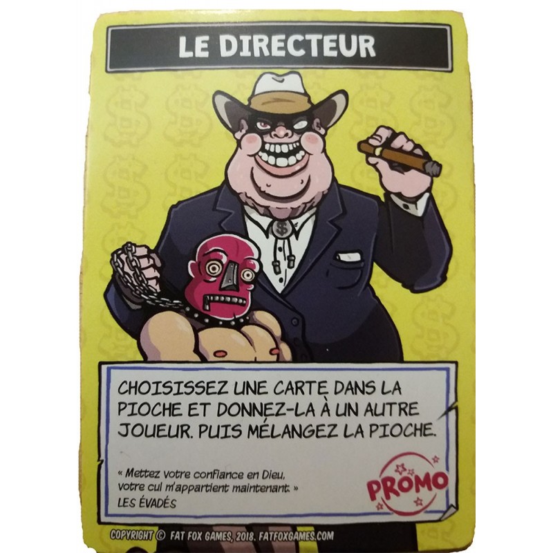 Lache pas la savonnette + carte bonus le directeur