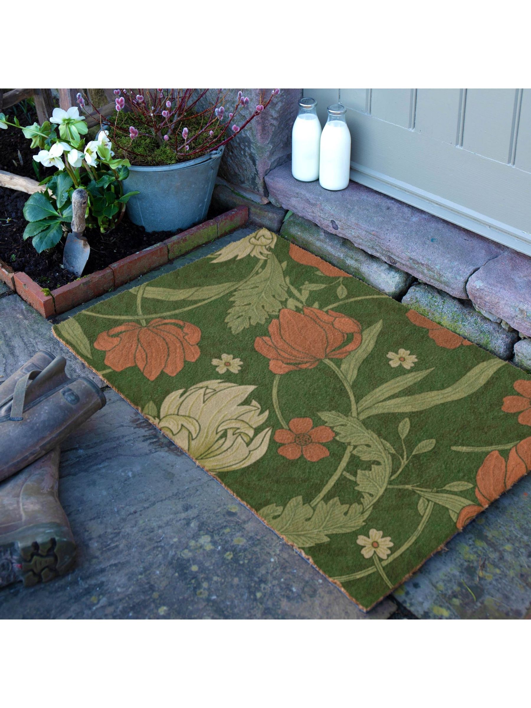 Artsy Mats William Morris Rose Deurmat
