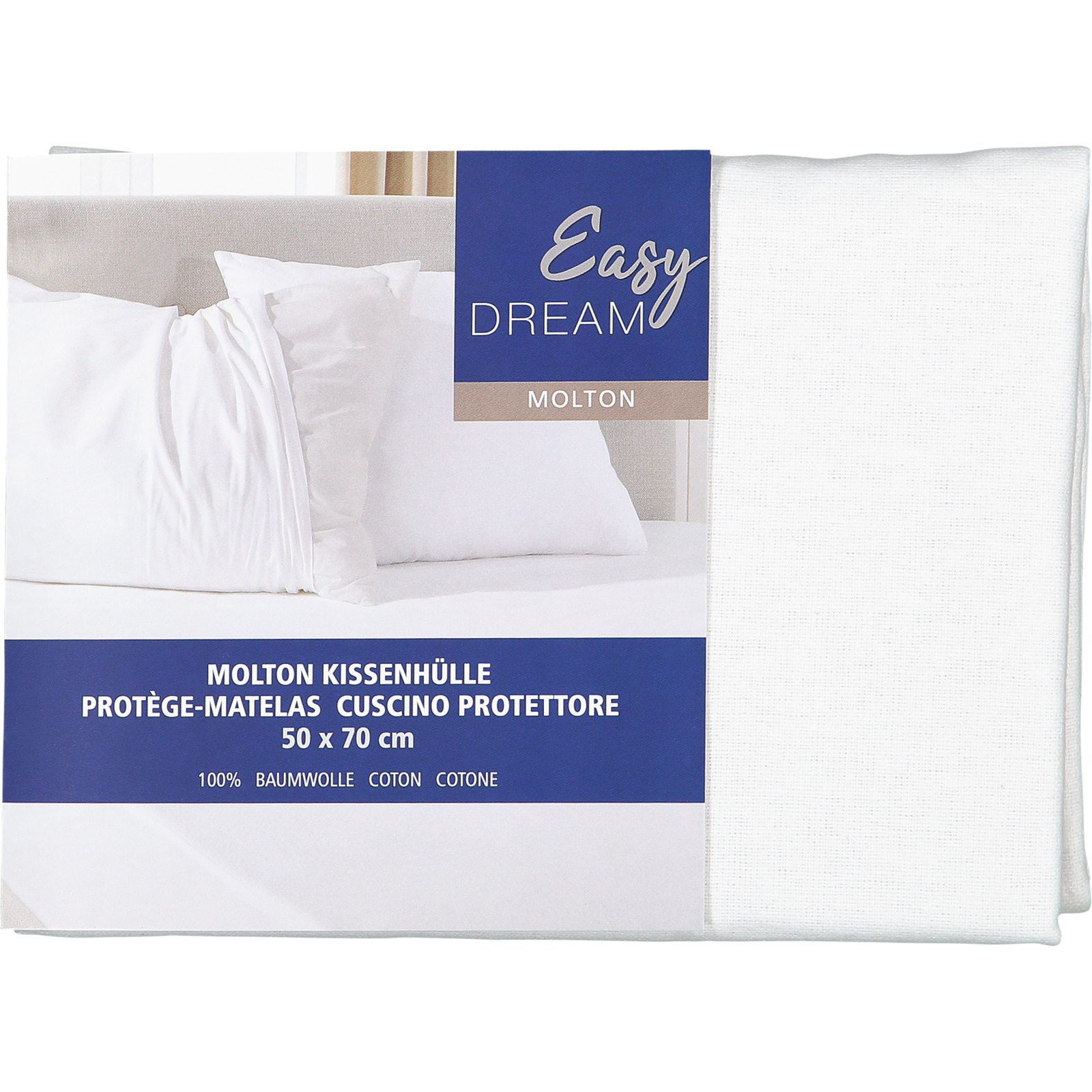 Easy Dream Molton-Kissenhülle 50 x 70 cm
